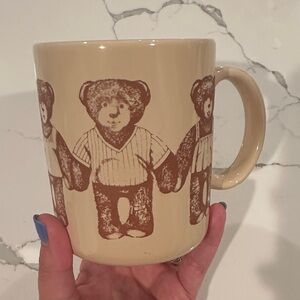 Vintage Hallmark Teddy Bear Mug
